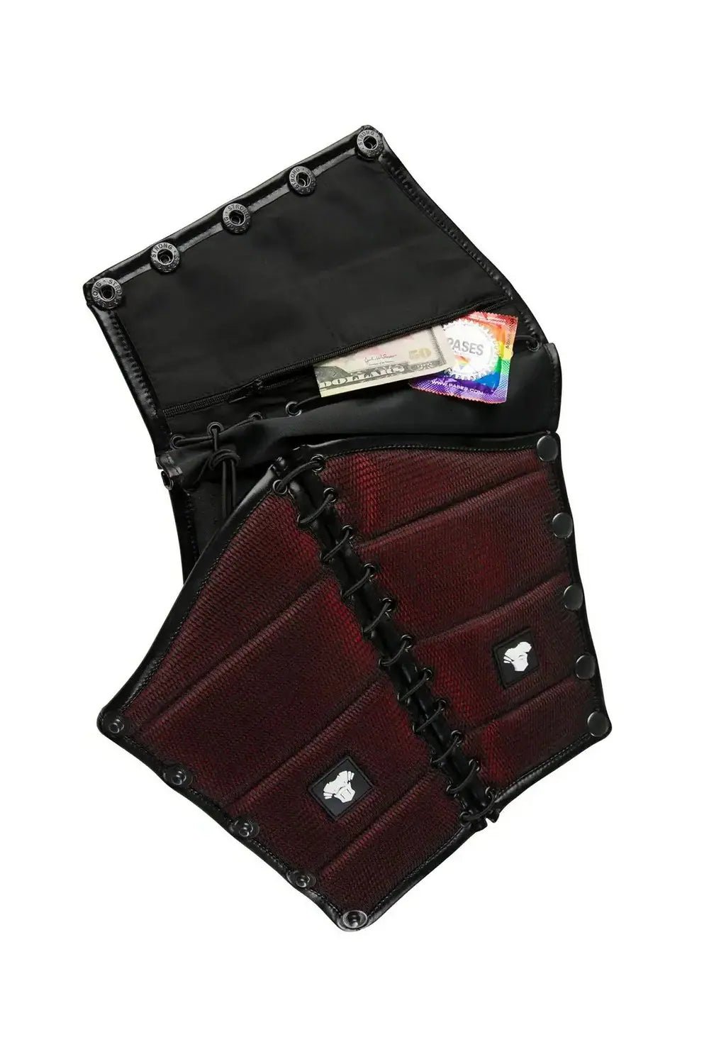 Armored. Color - Under. Forearm Guard Wallet (1 pc). Red - Maskulo - MAC135-Y1 - Maskulo EU Global Online Store