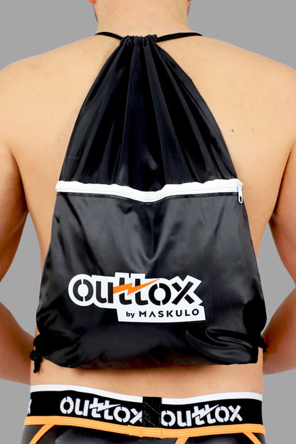 Outtox. Sac de cordon. Noir