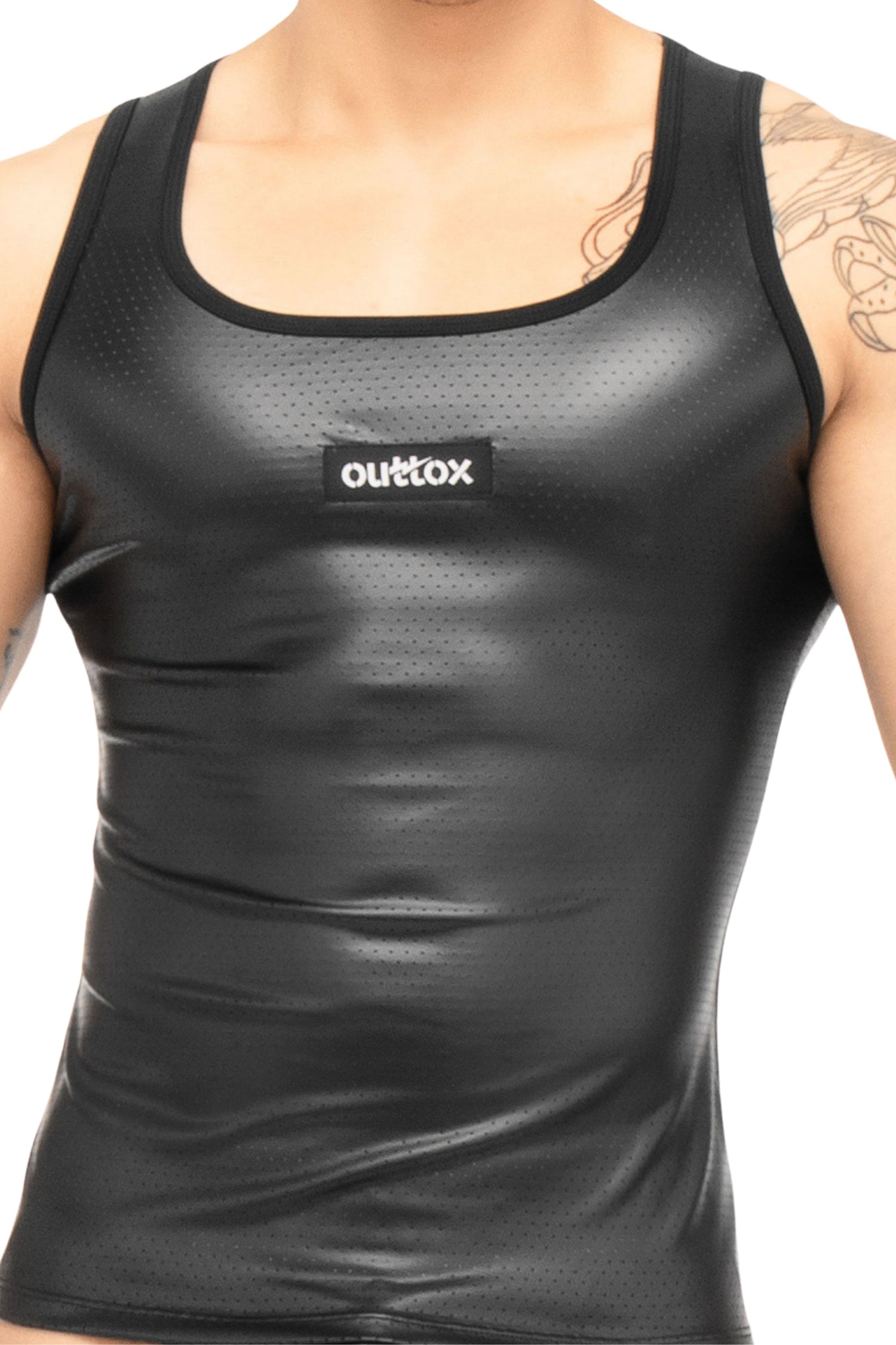 Outtox. Tank top. Black