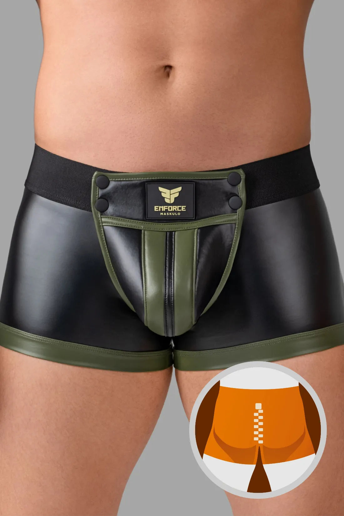 Falcon Enforce Trunk Shorts, Reißverschluss