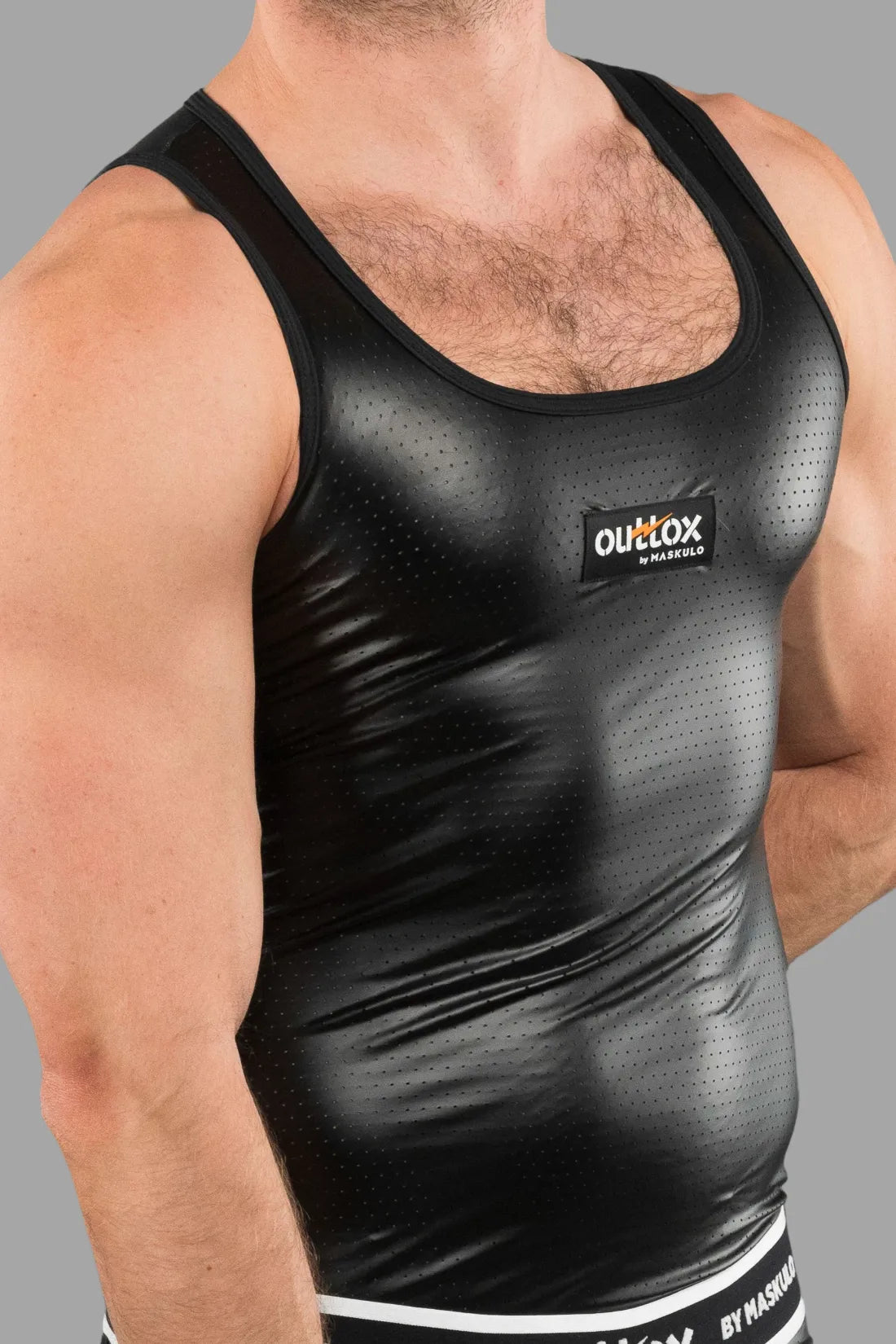 Outtox. Tank top. Black