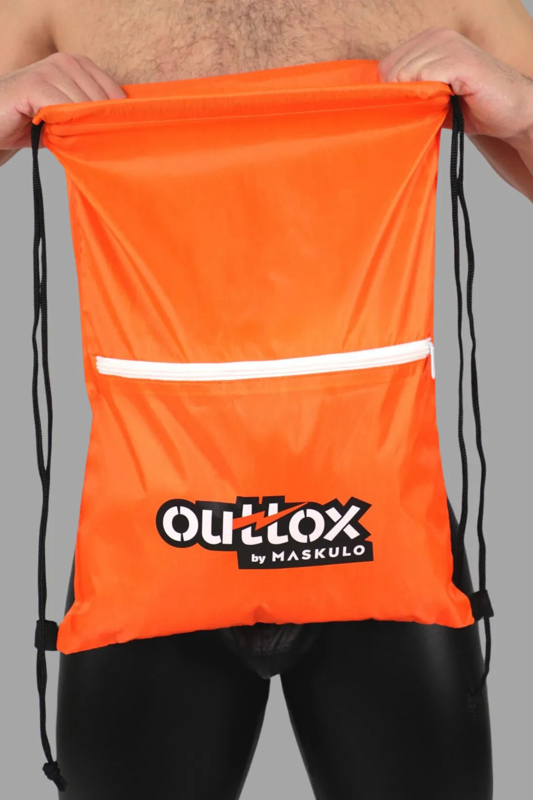 Outtox. Kordelzugbeutel. Orange