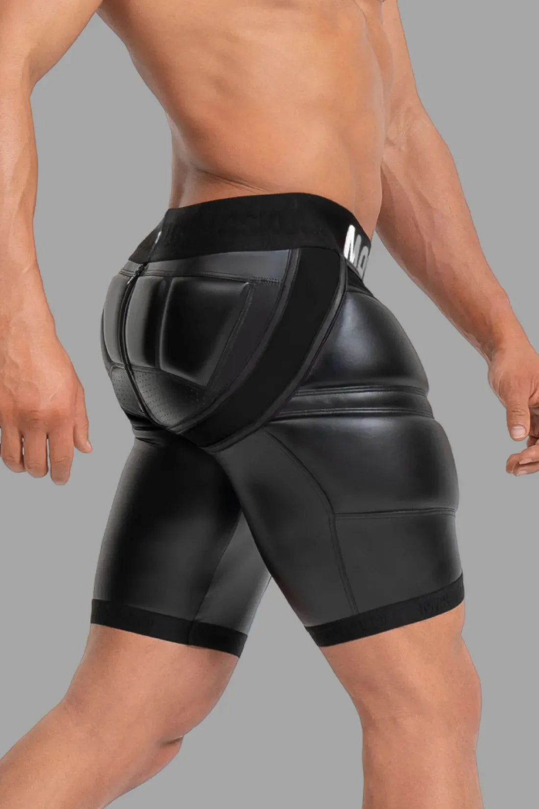 Radlerhose „Big Bulge“. Schwarz