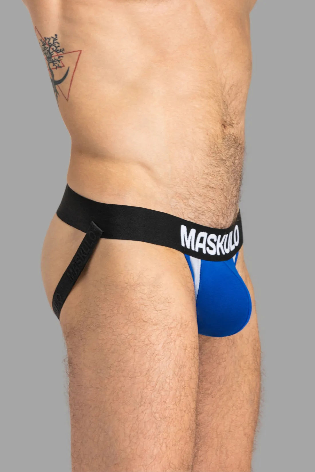 Captain-A Jock O-INSIDE-POUCH. Blau und Schwarz