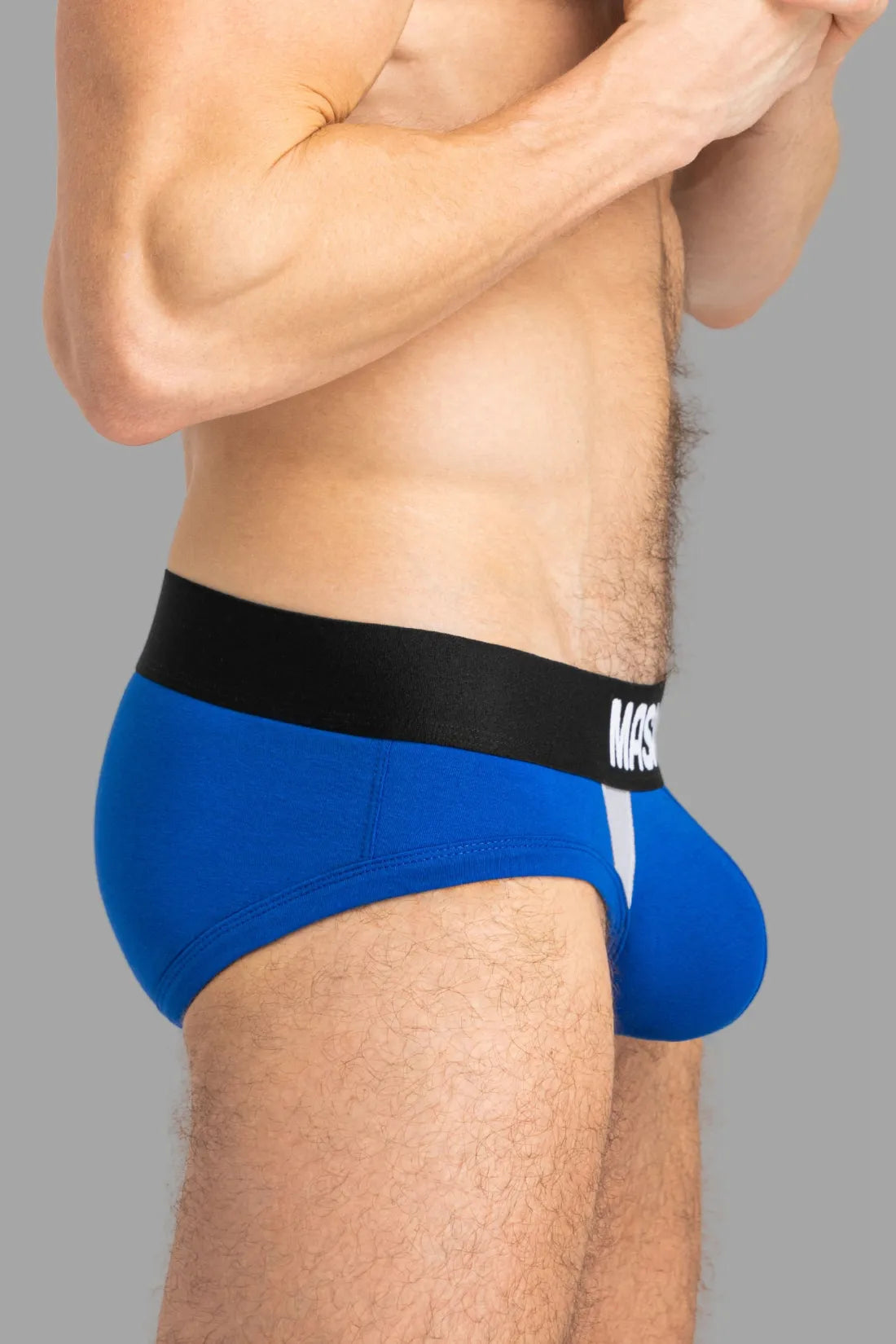 CAPTAIN-A Briefs with O-Inside-POUCH. Blue &