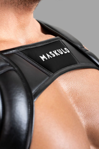 Body Harness with Push-up Effect. Black