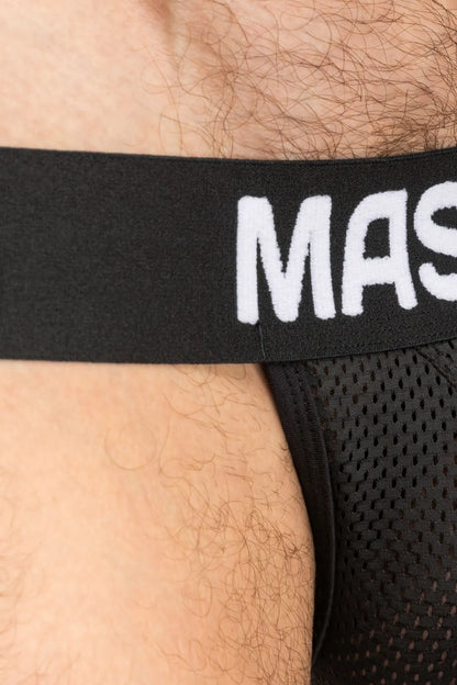 FISHER Jock mit Mesh und BULGE-IN. Schwarz