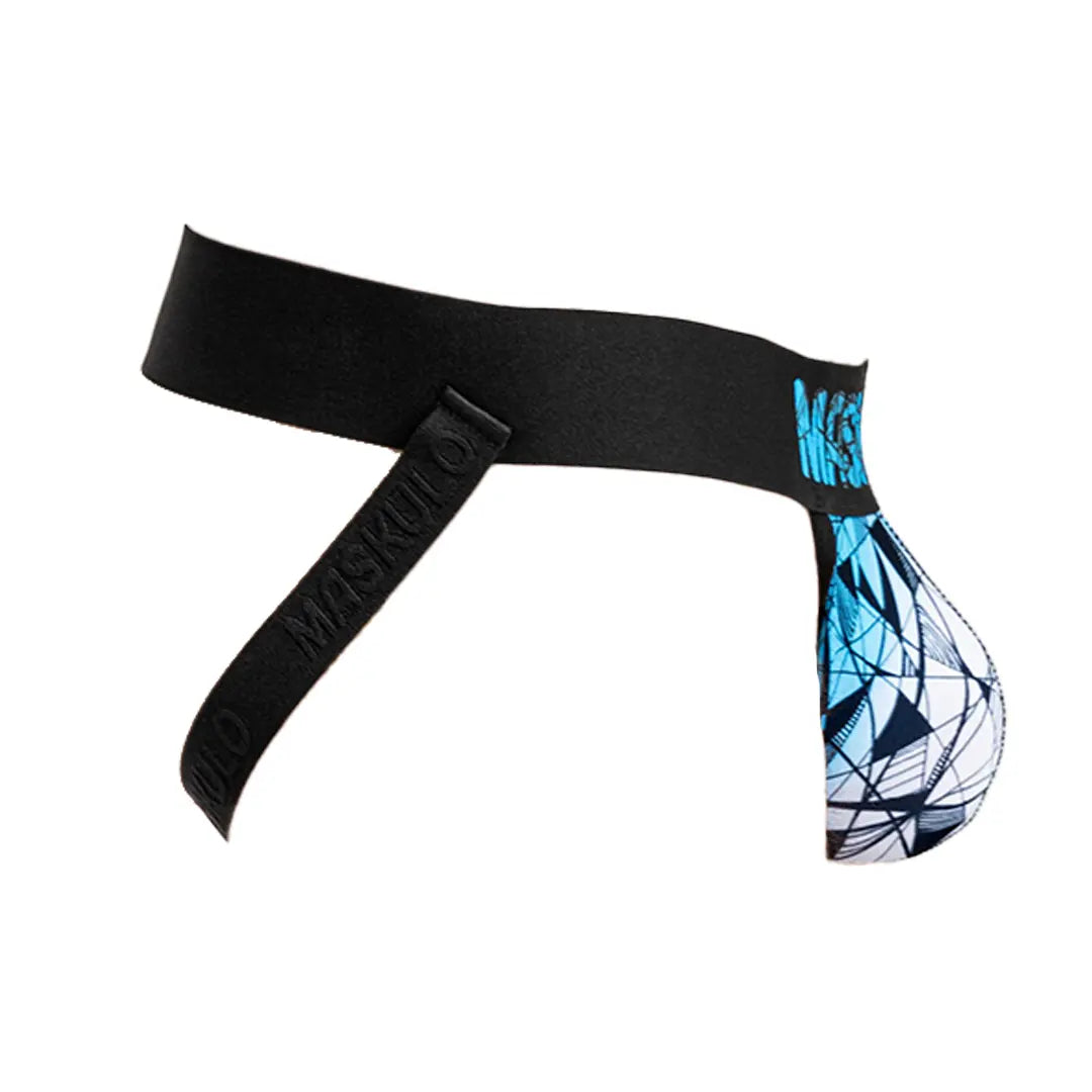 Jock ARMOR avec effet ART-X. Noir et bleu