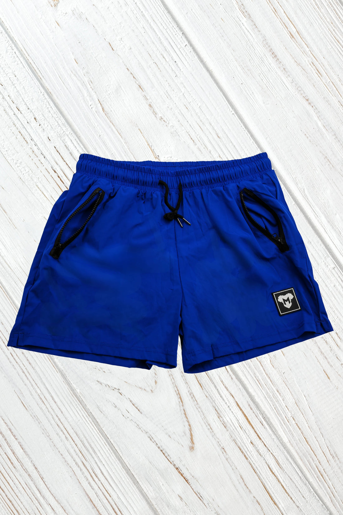 Jedd Synther Soft Shorts with Zip Pockets. Blue Royal