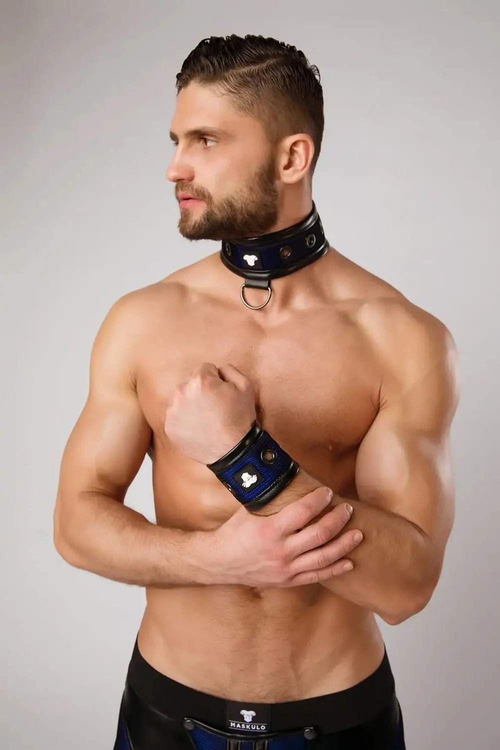 Armored. Color - Under. Mesh wristband. Blue Royal - Maskulo - MAC142-Y1 - Maskulo EU Global Online Store