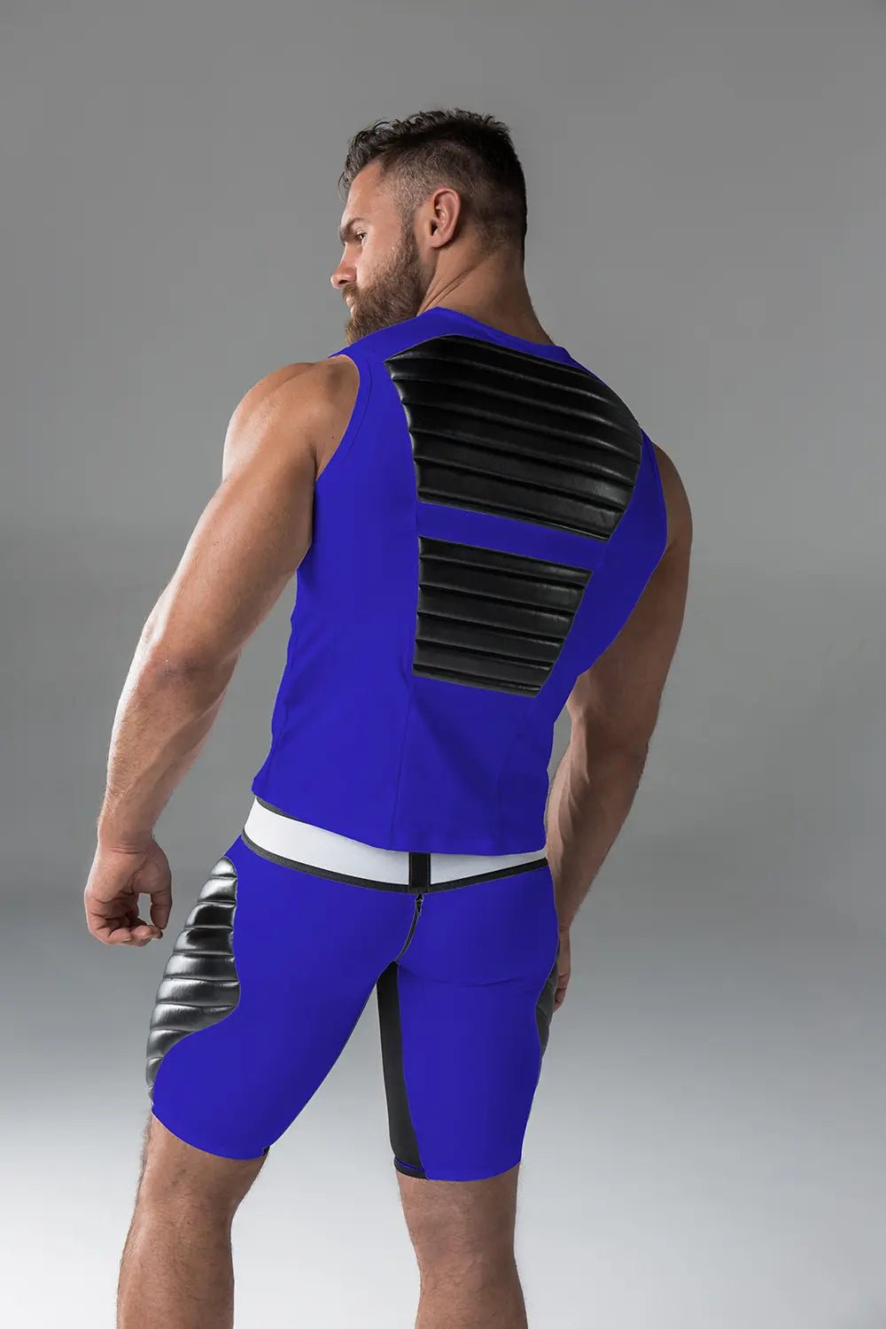 Armored. Tank Top. Front Pads. Blue Royal - Maskulo - MTP138-Y1 - Maskulo EU Global Online Store