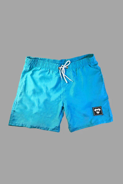 Miles Cyclone Soft-Touch Nylon Shorts. Blue Sky